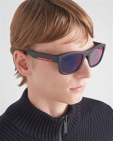 prada linea rossa 06ss 1 b05x1|Prada Linea Rossa Active Sunglasses.